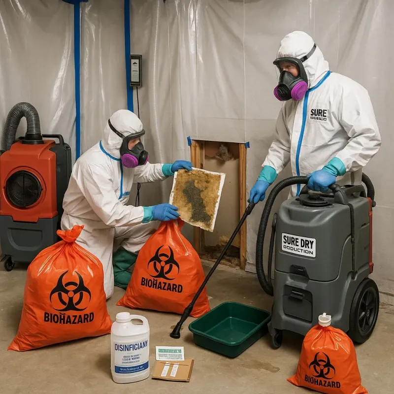 Contaminated Water Handling Protocols process in Dinwiddie County, VA